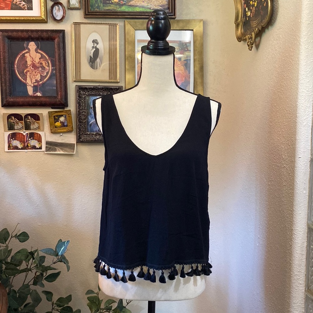 H&M Gypsy Tassle Tank
